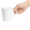 Olympia Whiteware Deco Cups 300ml (6 Pack)
