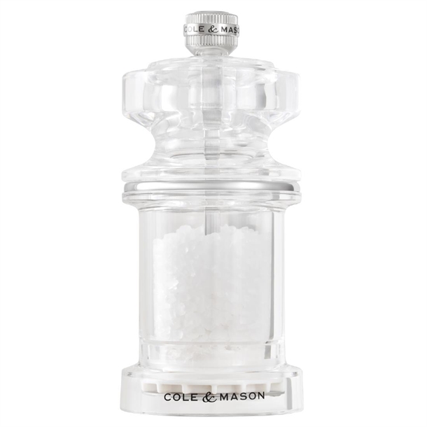 Cole & Mason 675 Acrylic Salt Mill 540x118mm