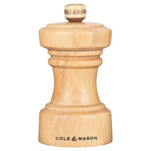 Cole & Mason Hoxton Pepper Mill Natural Beechwood 104mm