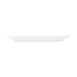 Tablekraft Core Platter Oval Rim Shape White 300x200x28mm (6 Pack)