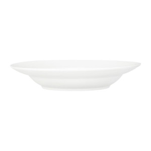 Tablekraft Core Pasta/Soup Bowl Deep Rim Shape White 250x45mm (4 Pack)