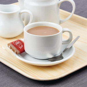 SPECIAL OFFER Olympia Athena Stacking Tea Cup And Saucer Combo (24 Pack)