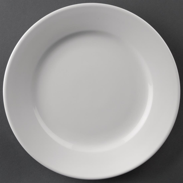 Olympia Athena Wide Rimmed Plates 165mm (12 Pack)