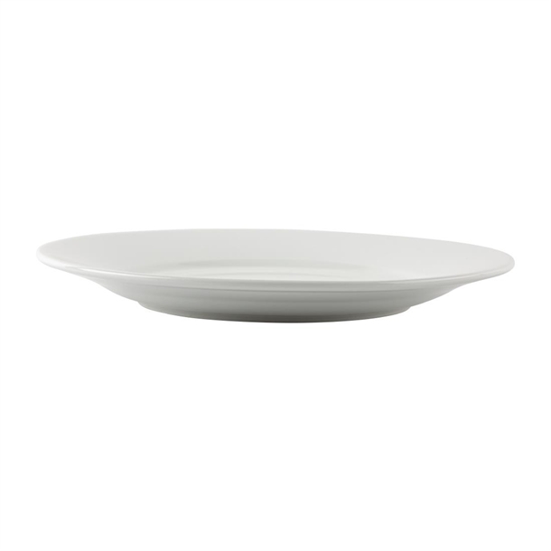 Olympia Athena Wide Rimmed Plates 254mm (12 Pack)