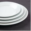 Olympia Athena Wide Rimmed Plates 228mm (12 Pack)