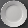 Olympia Athena Wide Rimmed Plates 203mm (12 Pack)