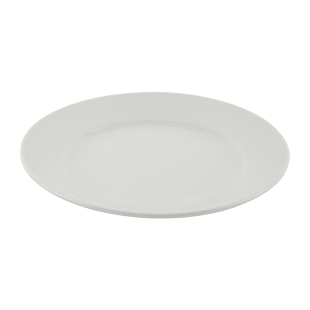 Olympia Athena Wide Rimmed Plates 228mm (12 Pack)