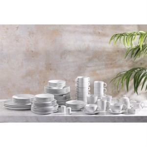 Olympia Athena Wide Rimmed Plates 203mm (12 Pack)