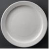 Olympia Athena Narrow Rimmed Plates 255mm (12 Pack)