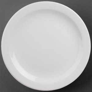Olympia Athena Narrow Rimmed Plates 284mm (6 Pack)