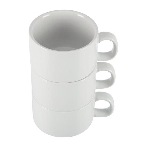 Olympia Athena Stacking Cups 200ml (24 Pack)