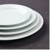 Olympia Athena Narrow Rimmed Plates 205mm (12 Pack)
