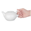 Olympia Whiteware Teapots 426ml (4 Pack)