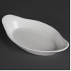 Olympia Whiteware Oval Eared Dishes 229 x 127mm (6 Pack)