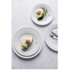 Olympia Whiteware Wide Rimmed Plates 310mm (6 Pack)