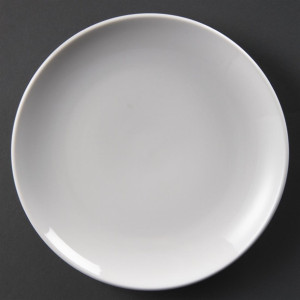 Olympia Whiteware Coupe Plates 230mm (12 Pack)