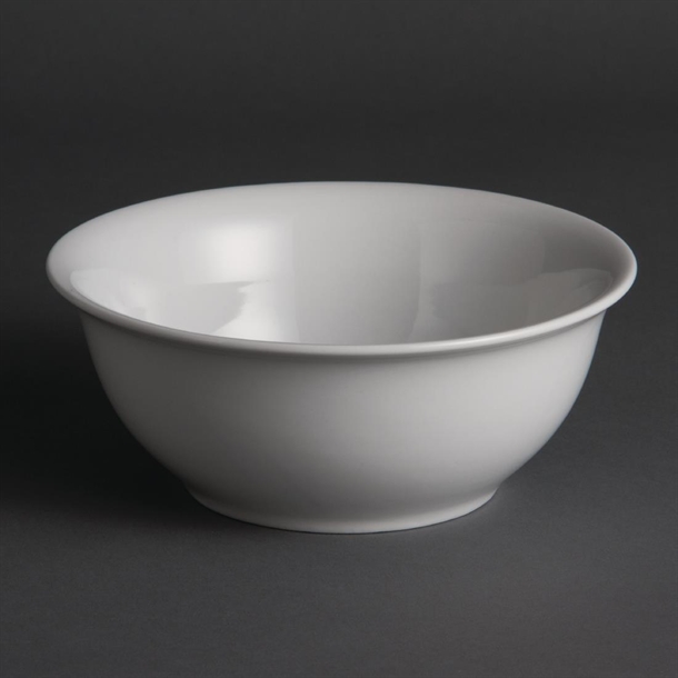 Olympia Whiteware Salad Bowls 175mm (6 Pack)