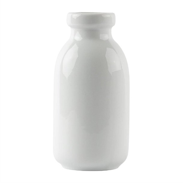 Olympia White Mini Milk Bottle 145ml (12 Pack)