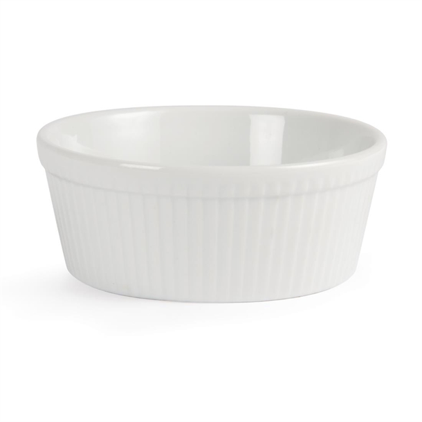 Olympia Whiteware Round Pie Dishes 134mm (6 Pack)