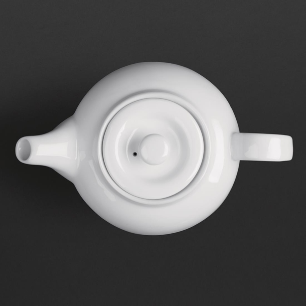 Olympia Whiteware Teapots 852ml (4 Pack)