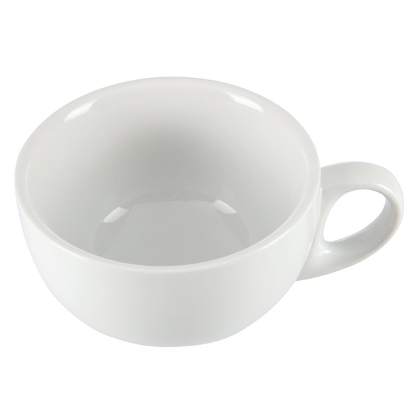 Olympia Whiteware Coffee Cups 284ml (12 Pack)