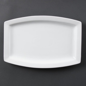 Olympia Whiteware Rectangular Plates 320mm (6 Pack)
