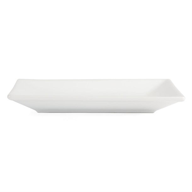 Olympia Whiteware Serving Rectangular Platters 200x 130mm (6 Pack)