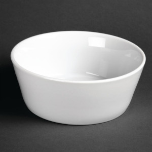 Olympia Whiteware Sloping Edge Bowls 150mm (12 Pack)