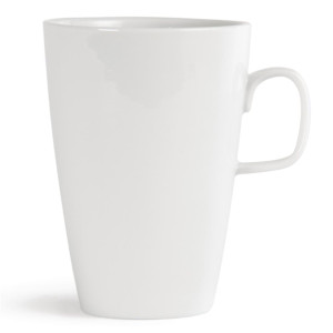 Olympia Whiteware Latte Mugs 400ml 14oz (12 Pack)