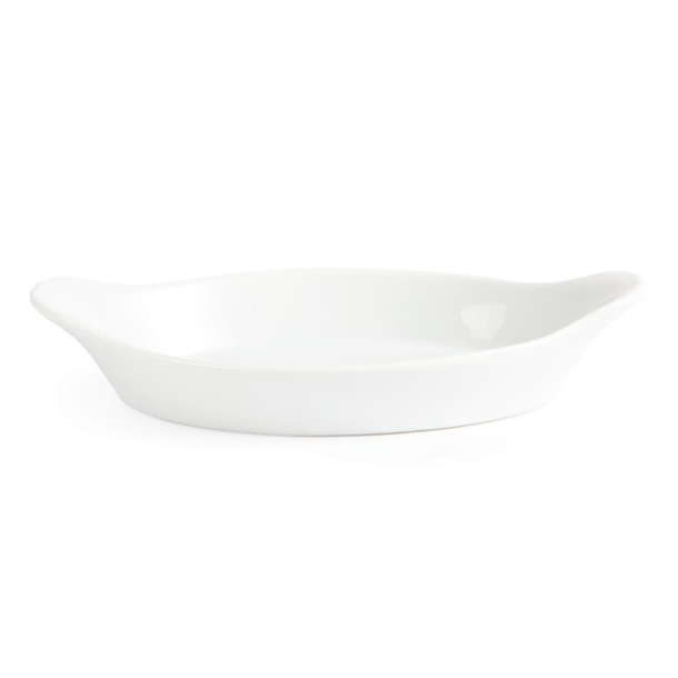 Olympia Whiteware Oval Eared Dishes 289mm (6 Pack)