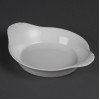 Olympia Whiteware Round Eared Dishes 220mm (6 Pack)