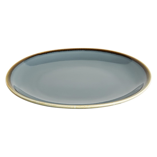 Olympia Kiln Round Coupe Plate Ocean 230mm (6 Pack)