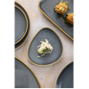 Olympia Kiln Triangular Plate Ocean 165mm (6 Pack)