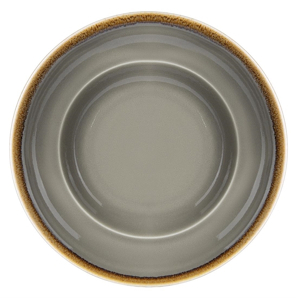 Olympia Kiln Pasta Bowls Smoke 250mm (Pack of 4)