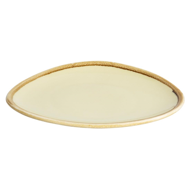 Olympia Kiln Triangular Plate Sandstone 165mm (6 Pack)
