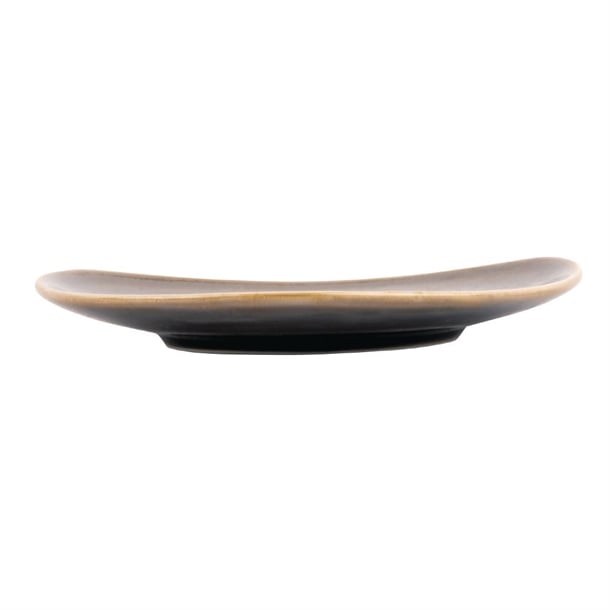 Olympia Kiln Triangular Plate Smoke 230mm
