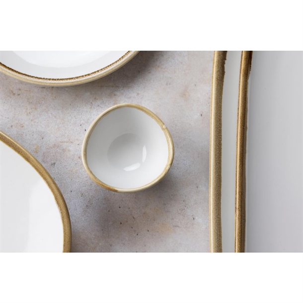 Olympia Kiln Round Dipping Pot Chalk 68mm 50ml (Pack of 12)