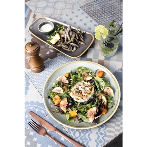 Olympia Kiln Platter Smoke 260mm (6 Pack)