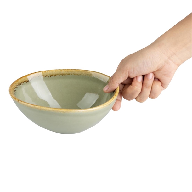 Olympia Kiln Bowl Moss 165mm (6 Pack)