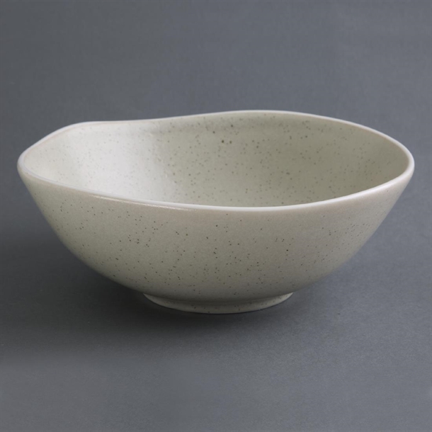 Olympia Chia Deep Bowls Sand 210mm