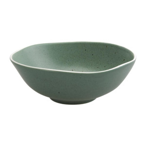 Olympia Chia Deep Bowls Green 210mm (6 Pack)