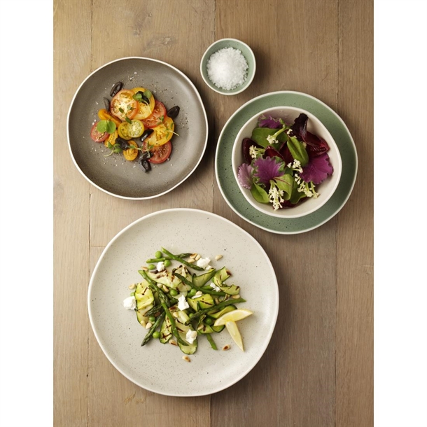 Olympia Chia Plates Green 205mm (Pack of 6)