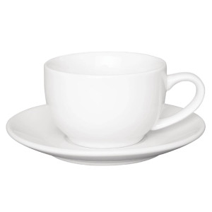 Olympia Cafe Coffee Cup White - 230ml (12 Pack)
