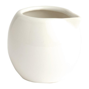 Olympia Cafe Milk Jug White - 70ml (6 Pack)