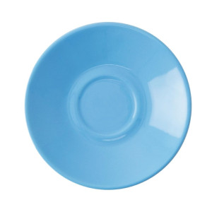 Olympia Cafe Espresso Saucer Blue (12 Pack)