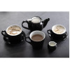 Olympia Cafe Saucer Black (12 Pack)