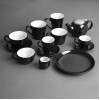 Olympia Cafe Saucer Black (12 Pack)