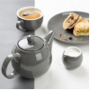 Olympia Café Teapot Charcoal 450ml (2 Pack)