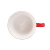 Olympia Cafe Mug Red Ripple - 340ml (Box 6)
