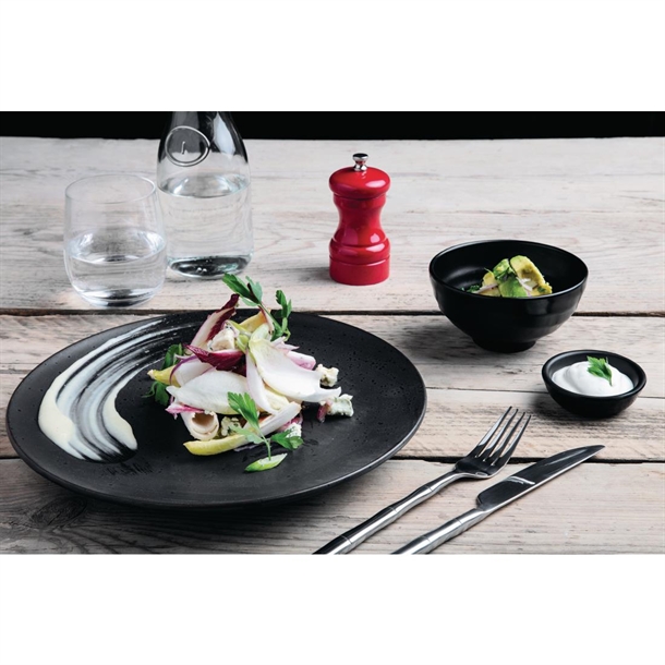 Olympia Fusion Round Coupe Plate 270mm (4 Pack)